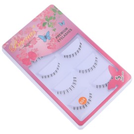 Outanaya 10Pairs Natural False Under Eye Lashes Bottom Lash Extensions for Charming Look for Birthdays and Special Occasions
