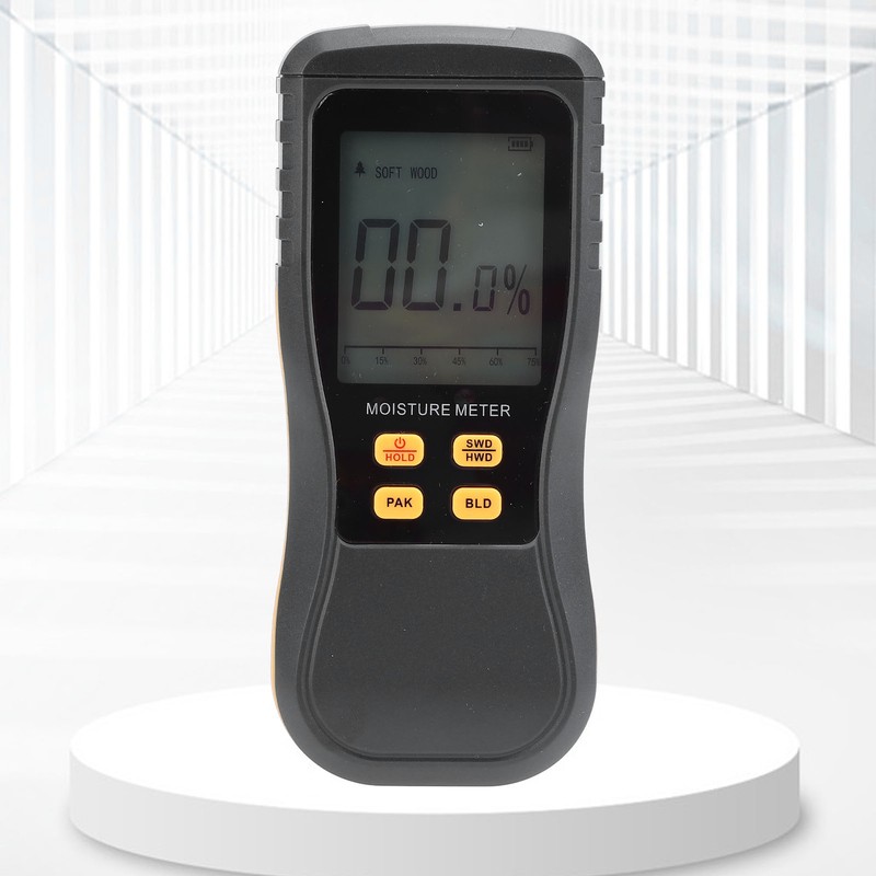 Moisture Meter Non Destructive Induction Moisture Detector for Softwood Hardwood