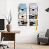 Hanging File Holder Wall File Organizer Holder, 6 Pockets Wall