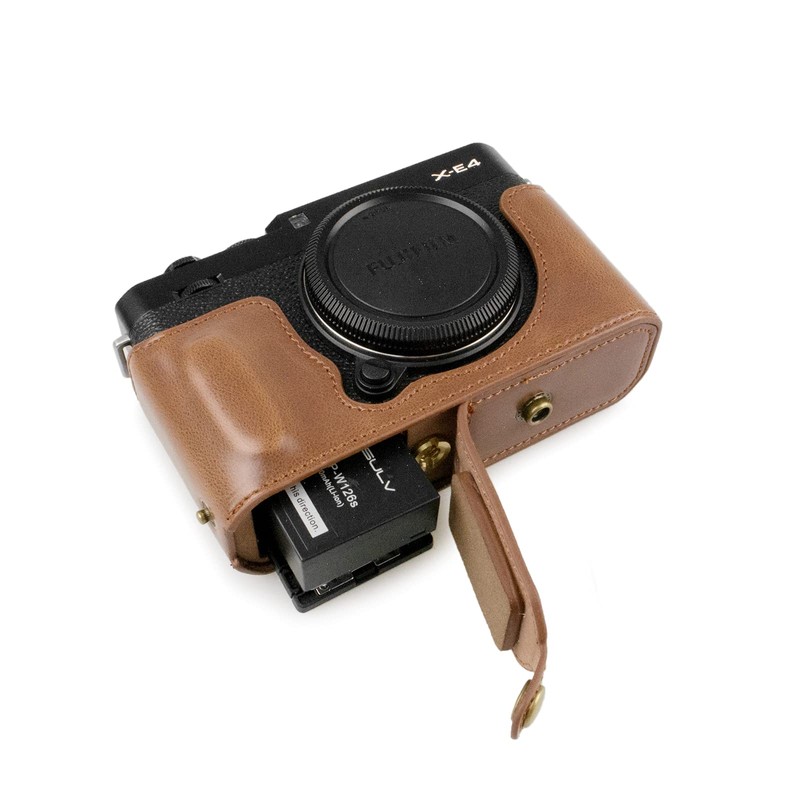 MUZIRI KINOKOO XE4 Mini Lens Bag PU Leather Detachable Adjustable