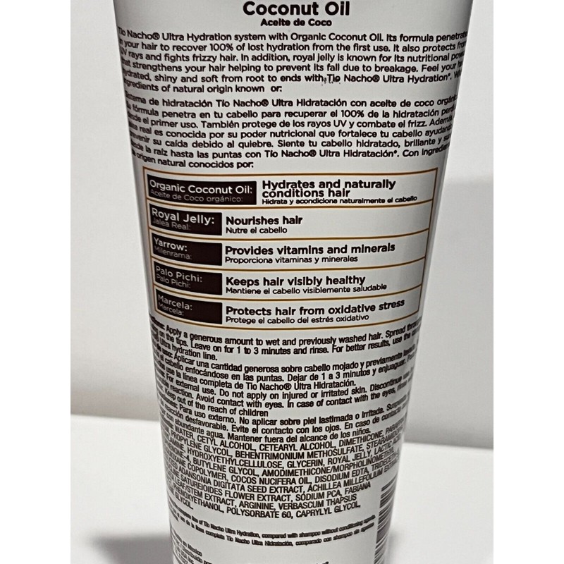 Tio Nacho ~ Coconut Oil Ultra Hydrating Hair Treatment 7