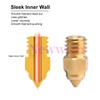 Newwish Ender 3 S1 Nozzle 0.4mm,MK Brass Nozzles for Sprite