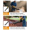 Leaf Blower Cordless, 650CFM & 3 Speed Levels,Electric Cordless Leaf