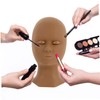 Baluue Mannequin Head Wispy Lash Clusters Eyelash Extension Training Kit