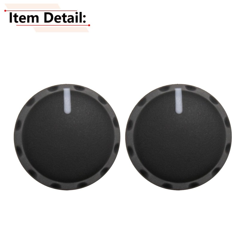 RLB-HILON 2PCS Dash Cluster Switch Heater Control Knob Compatible with