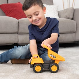 JCB 7 Inch Dump Truck | JCB Construction Vehicle Play Vehicles | Indoor, Outdoor And Sandpit Construction Vehicle Toys | Kids' Play Figures & Vehicles | Construction Vehicles & Trucks | 18M+