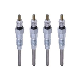 Jeenda Glow Plug 19077-65510 19077-65511 for Kubota L Series V2203 KJT270FXSW KX121-2S KX121-3 KX121-3S KX121-3ST KX161-2 KX131-3S R510 R520 R520S D1803 D1703 D1503 D1403 (4)