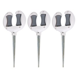 Garden Hose, Nail Top Roller Garden Lawn Hose Support Spike Water Pipe Positioning, Soft Lawn Hose Spike Holder, Universal Plant Saver Tool