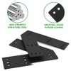 TROPTOLKY 45 Degree Angle Flat Bracket,Heavy Duty Steel Corner Brackets