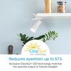 OttLite Switch 3-in-1 Rechargeable Task Lamp, Clearsun, White, Retail