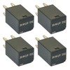 4Pcs 303-1AH-S-R1 12VDC 20A 4Pins Mini Micro Multi-Purpose Automotive Relay