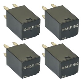 4Pcs 303-1AH-S-R1 12VDC 20A 4Pins Mini Micro Multi-Purpose Automotive Relay PA6T-GF30