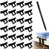 Pack of 24 Solar Panel Water Drain Clips 30 mm,