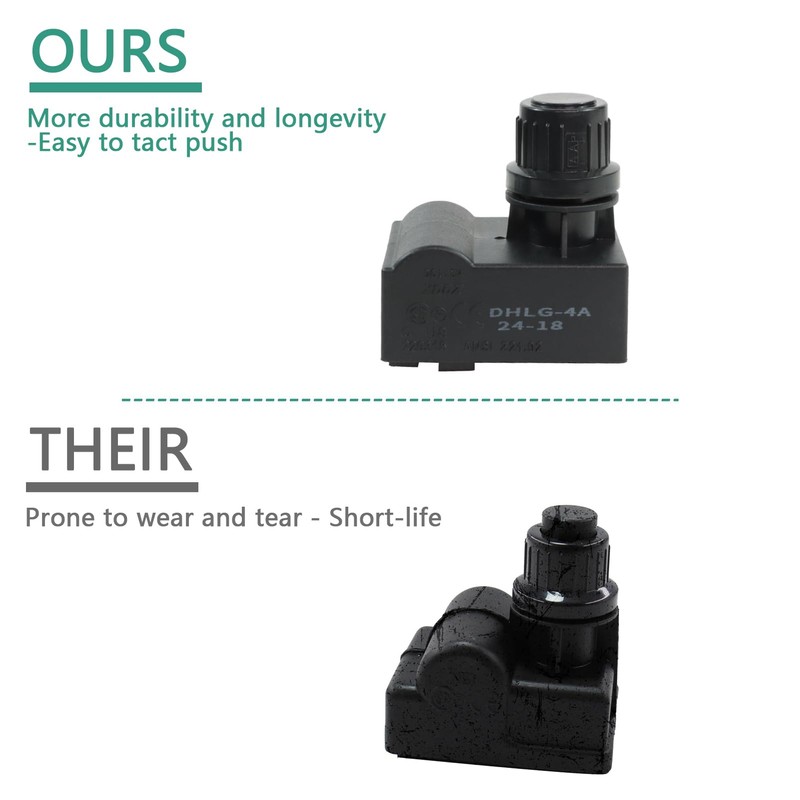 RONGTAI 4-Outlet Ignition Module and Button with Wires - Replacement