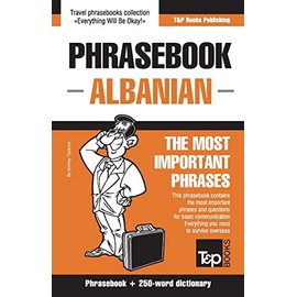 English-Albanian phrasebook and 250-word mini dictionary