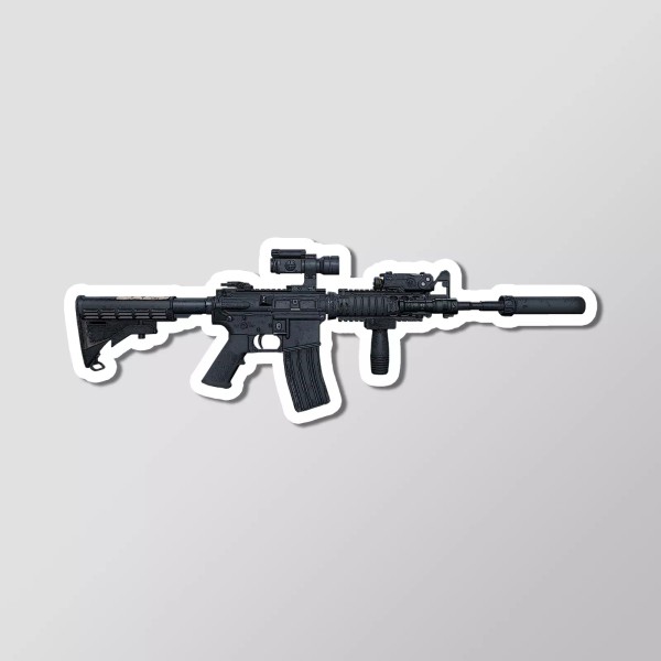 Calibear Prints M4A1 SOPMOD Block 1 Classic Rifle - Laptop