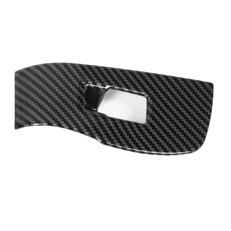 4 Pieces Door Window Switch Trim Carbon Fibre Style Replacement