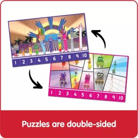 Hand2mind Set Rompecabezas Numberblocks Juguete Didáctico Niños