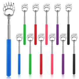 NICEMOVIC 12 Pack Extendable Back Scratcher Bulk, Stocking Stuffers for Adults Women Men Teens, Portable Metal Back Massager Tool Novelty Idea Prizes Gifts for Birthday/Festival/Party