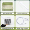 Automatic Bird Bath with Pump, Parrot Bathtub with Anti-Bite Cord