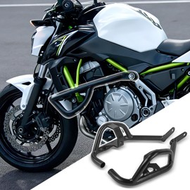 Lorababer Crash Bar Engine Guard for Z650 2017-2025 Black