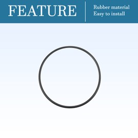 QUARKZMAN 160 mm x 148.6 mm x 5.7 mm Nitrile Rubber O-Rings x 1 Piece Round Sealing Disc for Tap Plumber Repair Seal Connection [Black]