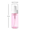 3-Pack Travel-Sized Foaming Pump Bottles - Empty Foaming Liquid Soap