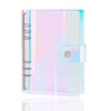 6 Holes Rainbow PVC Personal Organizer, Binder, 6 Holes, Planner,