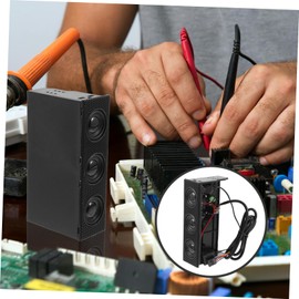 TEHAUX Practical Stereo Surround Speaker for PC Front Panel Music Speaker Easy Connection for Computers Laptops and More Experience Audio with Durable Design