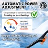 HEATIT JHSF 120ft Heat Tape for Water Pipes, Self-Regulating Pipe