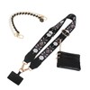 RENUIS Adjustable Phone Strap with Zippered Pouch, Clip and Go