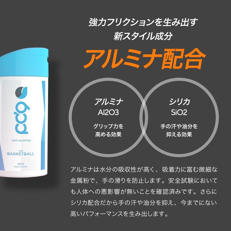 PD9 Basketball Anti-Slip 60ml Approximately 200 Uses