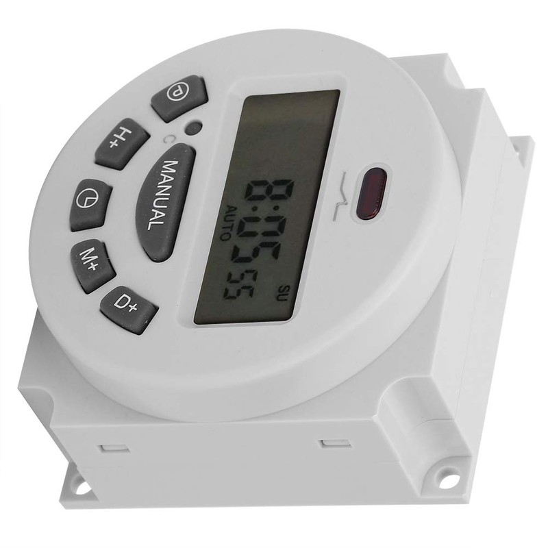 LCD Digital Time Switch L701 12V, High Precision, Built-in, Screw