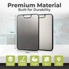 Titanium Cutting Board Double-Sided for Kitchen with Knife Sharpener –