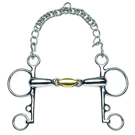 Feeling 604662 604662 Anatomical Short Clamp Pelham Bit, Unisex, Multi-Colour, 135 mm