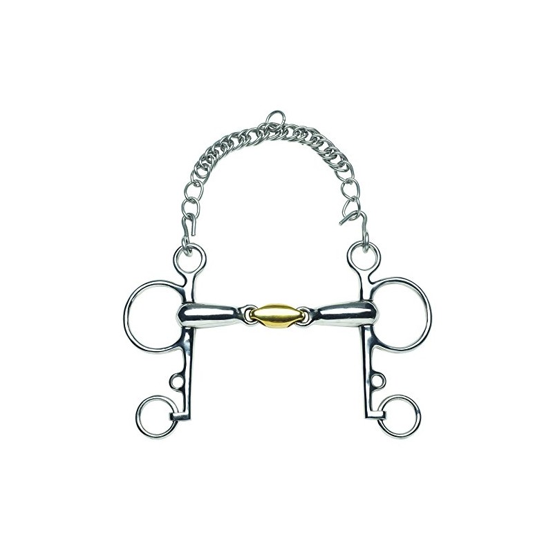 Feeling 604662 604662 Anatomical Short Clamp Pelham Bit, Unisex, Multi-Colour,
