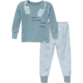 Gerber Baby Boys' Toddler Snug Fit 2-Piece Pajama Set, Music