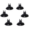 Pawfly 20 Piece Black Aquarium Suction Cup Clips 3/16" Airline