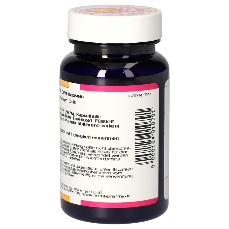 Gall Pharma Coenzyme Q-10 250 mg GPH Capsules, Pack of