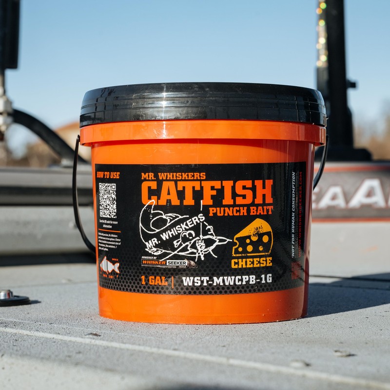 Mr. Whiskers Catfish Punch Bait - Cheese - 1 Quart