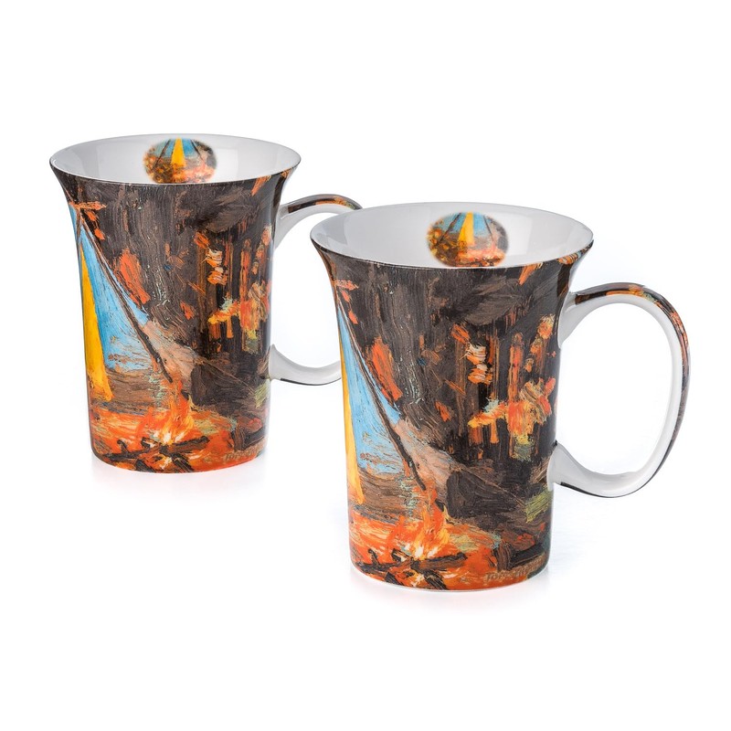 Tom Thomson Campfire Set of 2 Mugs