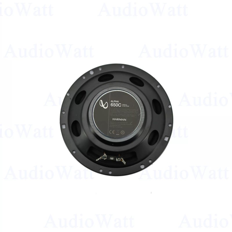 Infinity Alpha 650C 6.5" 2-Way MAX 630 Watts Car Audio