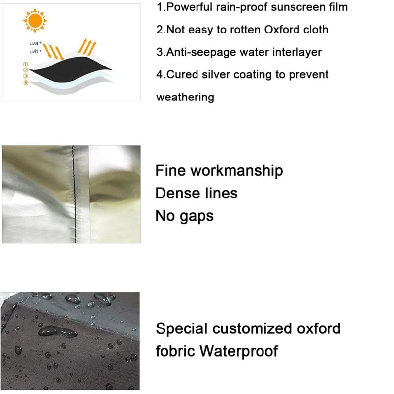 MLTYCZY 2 Pack Outside Washer and Dryer Covers, Heavy-Duty Waterproof