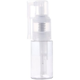 Txuolin Transparente Pudersprühflasche, nachfüllbarer Haarfaser-Applikator, leere Puder-Kosmetikflaschen, Glitzer-Sprühflasche, nachfüllbare Kosmetik-Sprühflaschen, 14 ml