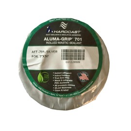 Hardcast by Carlisle 304079 Aluma-Grip 701 Mastic Duct Sealant 3" x 50' Roll