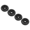 4Pcs Luggage Wheels 360 Degree Rotation Quiet Operation Replacement Universal