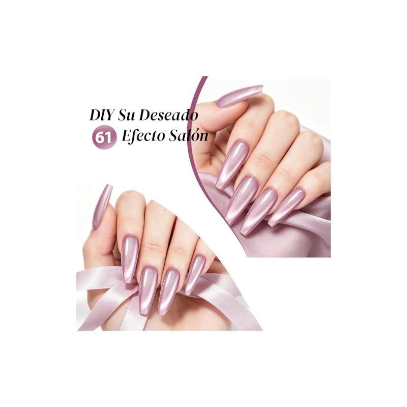 CHERIMOYA Esmalte de Uñas de Gel Ojos de Aurora Boreal