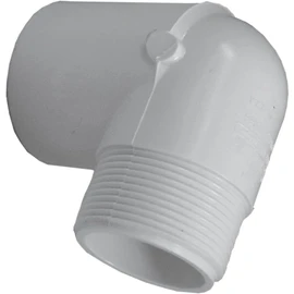 Lakesstory PVC 90 Degree Elbow Pipe Fitting - 3/4 Inch FNPT x MNPT - Sch 40 - Street Elbow