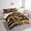 Erosebridal Rustic Farmhouse Comforter Set 7 Pcs King,Retro Cabin Lodge