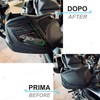Resin Coated 3D Stickers Hand Guard Compatible with/Replacement for Kawasaki